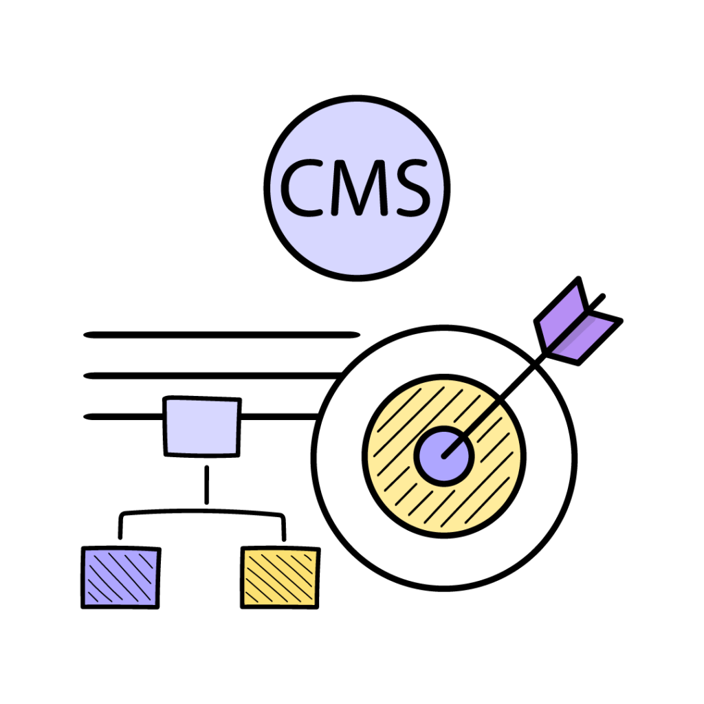 alberatura e realizzazione nuovo sito scelta cms